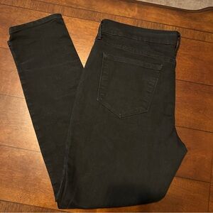 Old Navy Women’s Original Mid Rise Black Skinny Jeans Size 12 Short